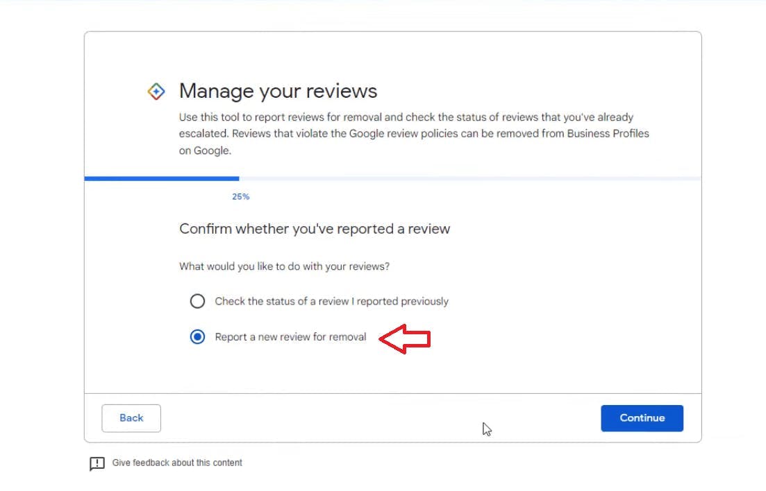 Report a new review