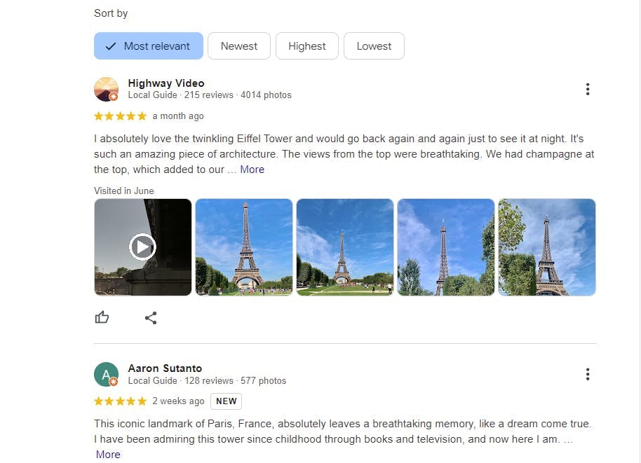 Google Reviews - Best Customer Review Sites