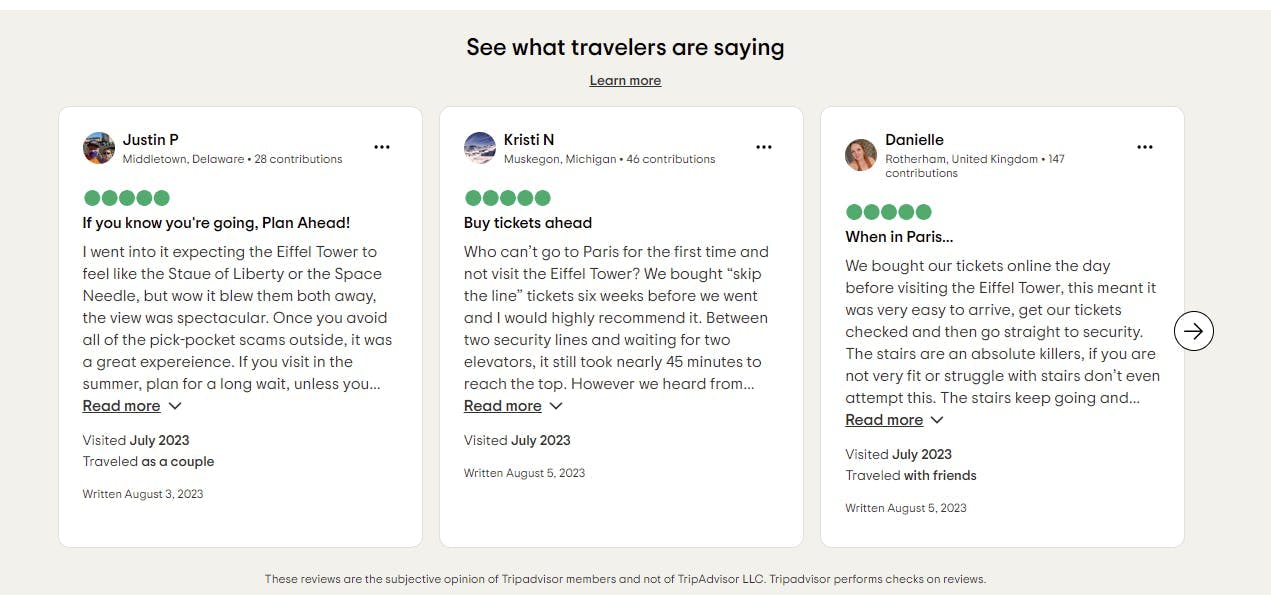 Tripadvisor - Best Customer Review Site for Travel and Restaurant Businesses