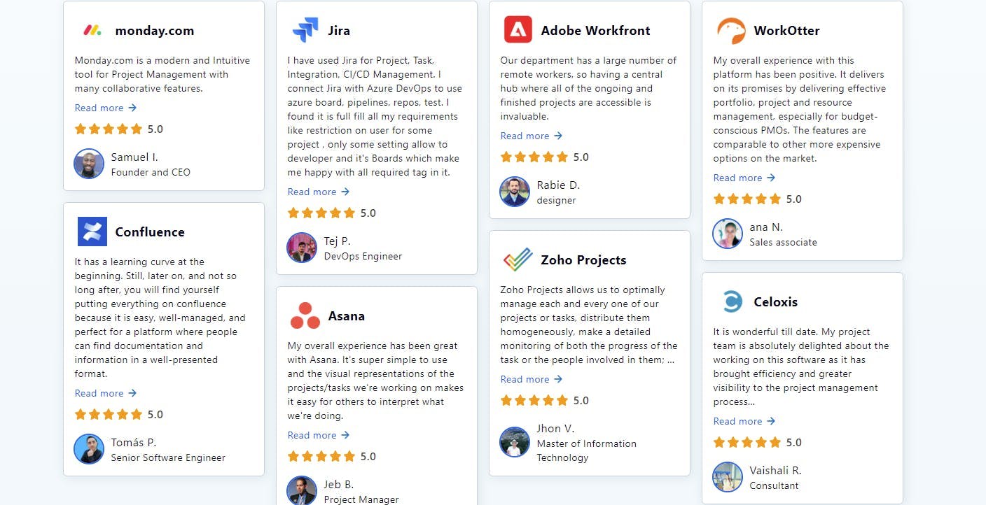 Capterra - Popular Customer Feedback Sites