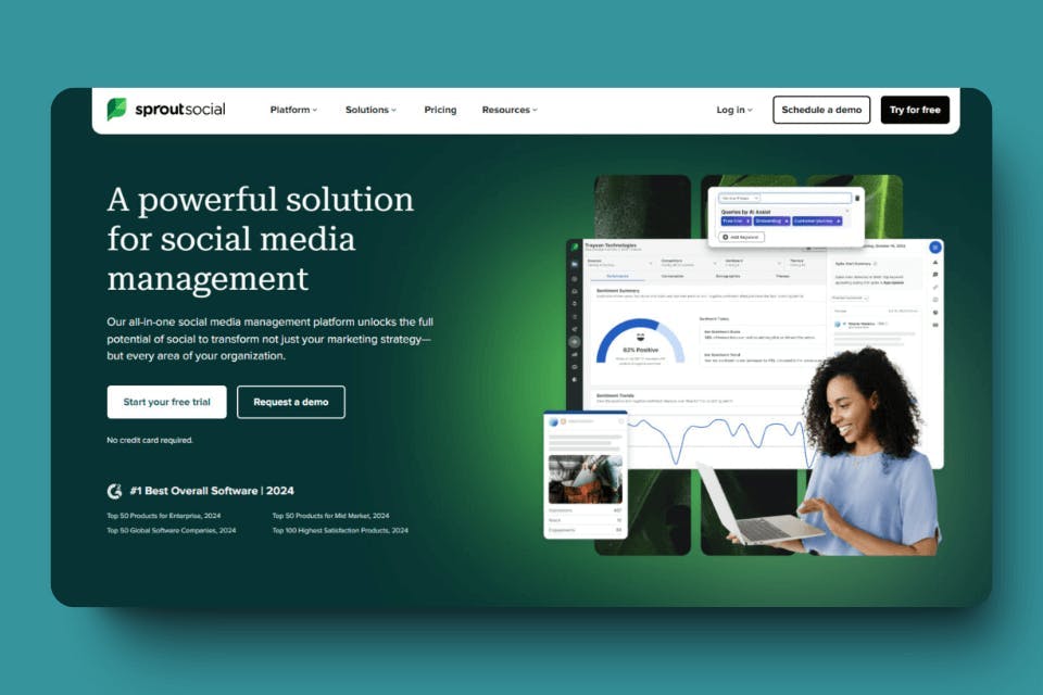 Sprout Social - Social Media Review Management Tool