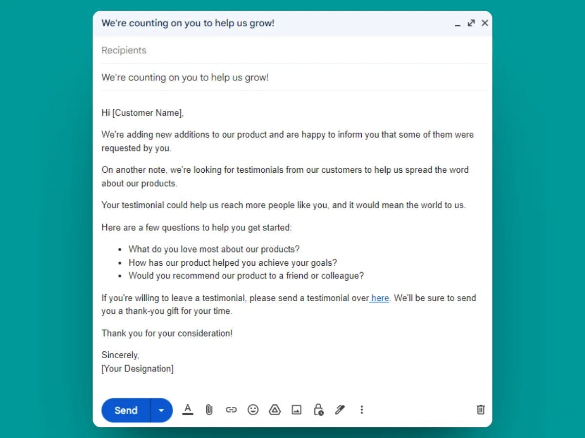 The Growth Squad Email Template