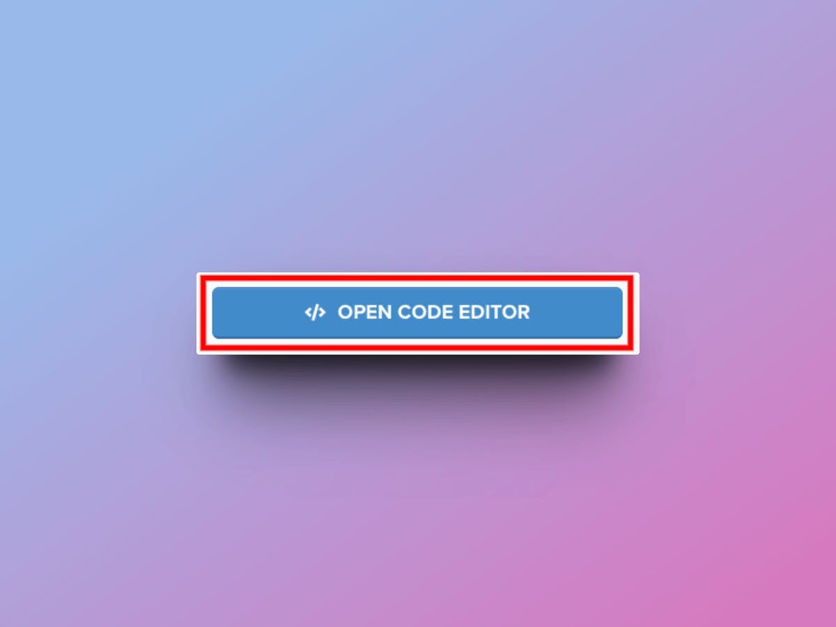 Open code editor