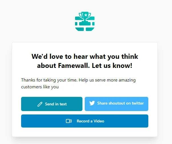 Famewall Collection Page